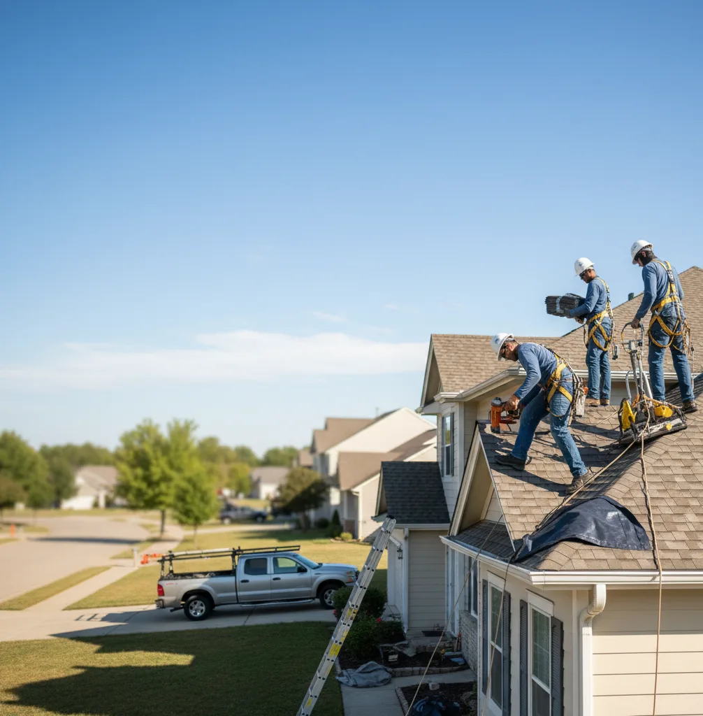Flat Roof Repair in London, AR